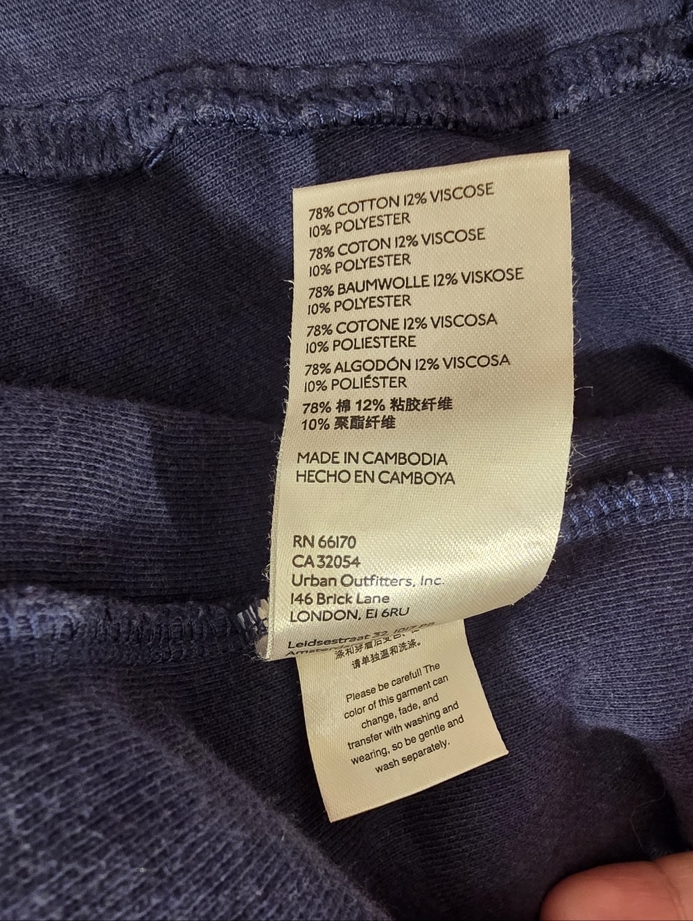 Free People We the Free Ruby Fleece Shirt Jacket Oversized Blue S - Picture 7 of 7
